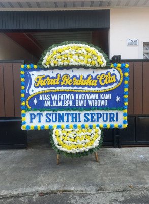 Papan Bunga Duka di Pancatengah